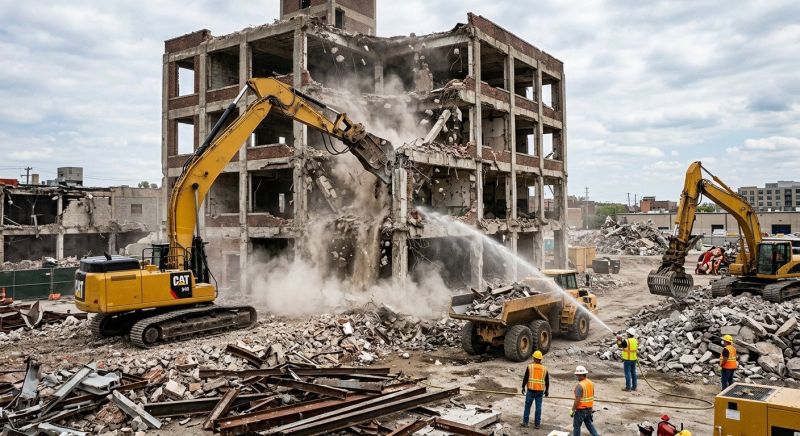 Building Demolition Service in Pearland, TX