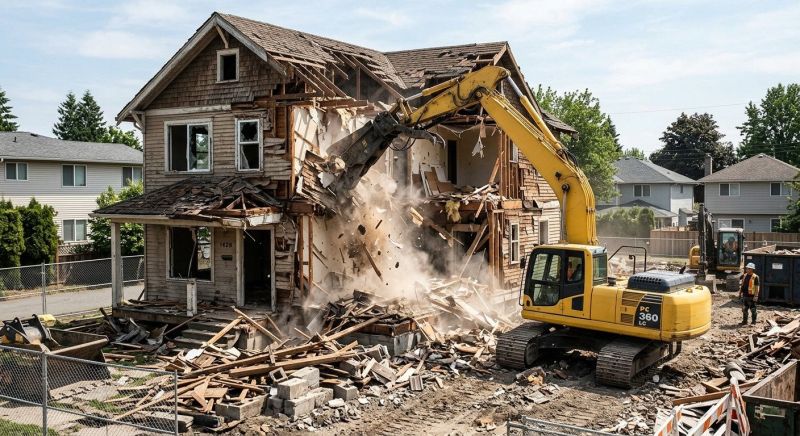House Demolition Service in Houston, TX